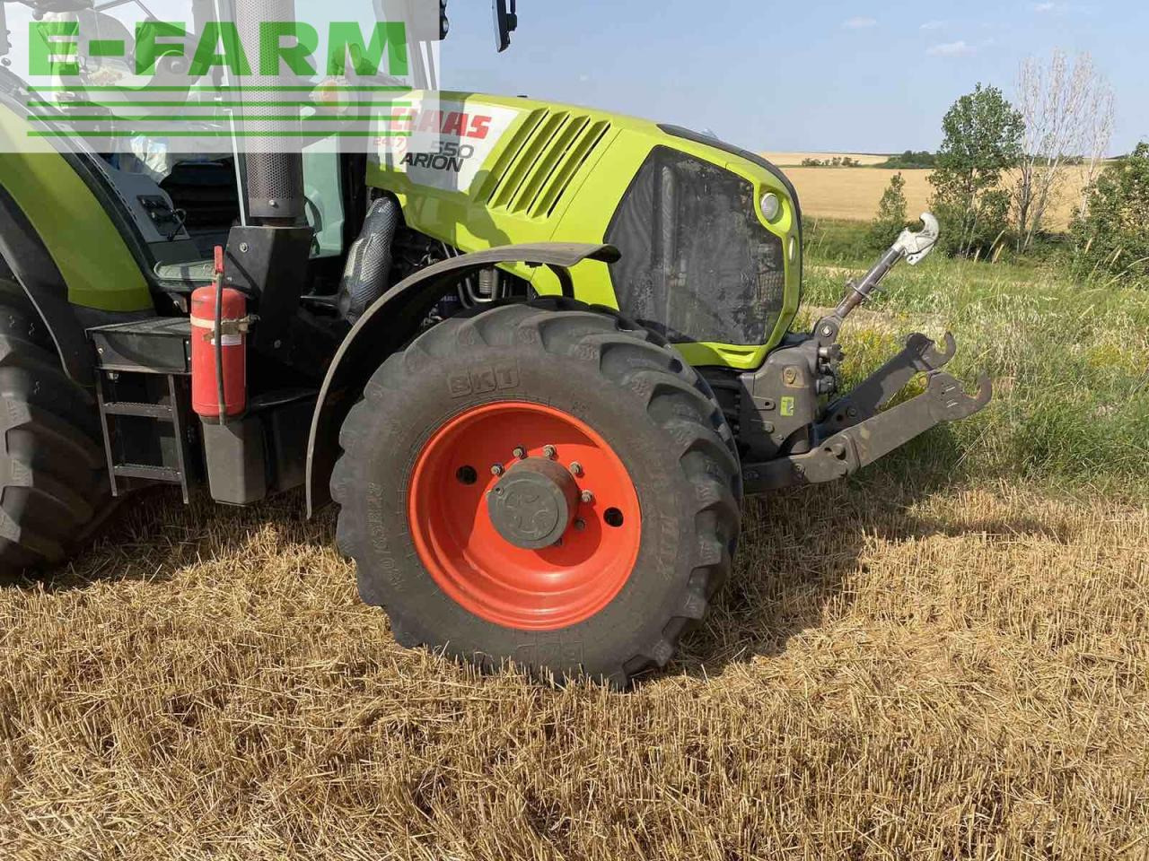 CLAAS ARION 550 CMATIC CMATIC - Tractor: afbeelding 5 CLAAS ARION 550 CMATIC CMATIC - Tractor: afbeelding 5