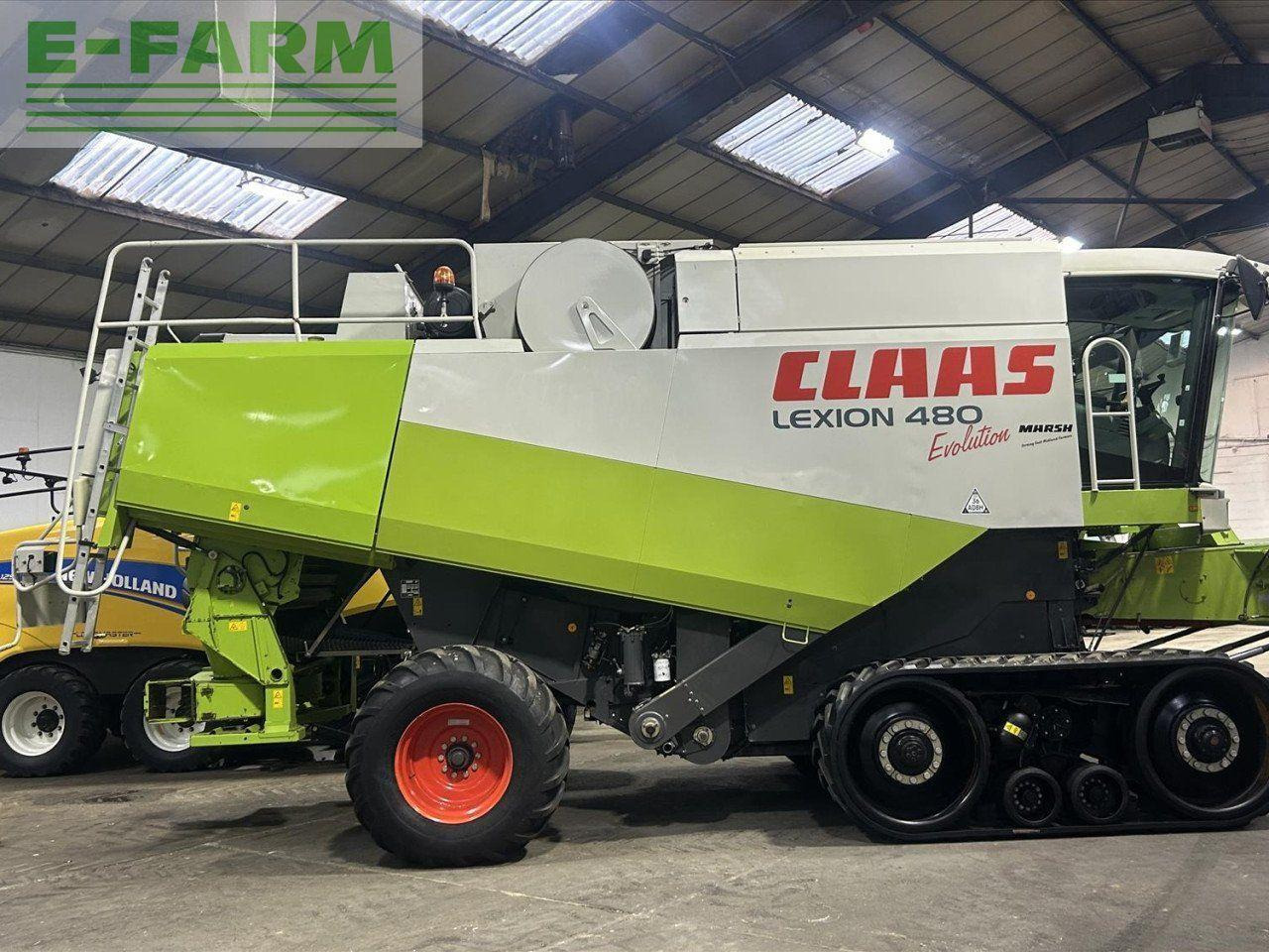 CLAAS LEXION 480 EVOLUTION TT - Maaidorser: afbeelding 4 CLAAS LEXION 480 EVOLUTION TT - Maaidorser: afbeelding 4