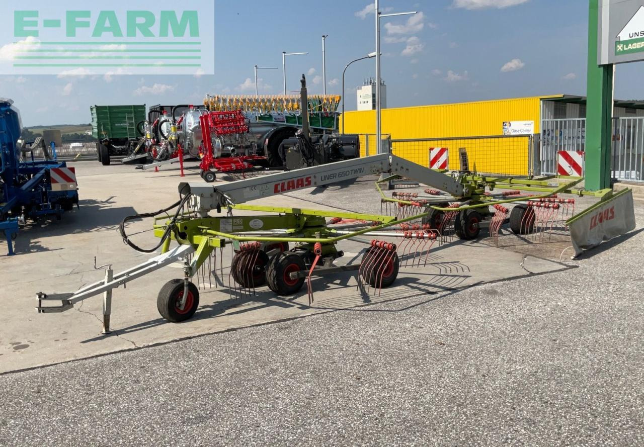 CLAAS Liner 650 TWIN - Hooischudder: afbeelding 1 CLAAS Liner 650 TWIN - Hooischudder: afbeelding 1