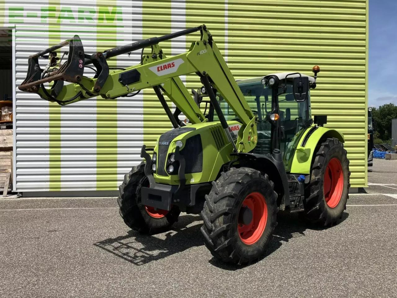 CLAAS arion 430 panoramic + fl 100 c - Tractor: afbeelding 1 CLAAS arion 430 panoramic + fl 100 c - Tractor: afbeelding 1