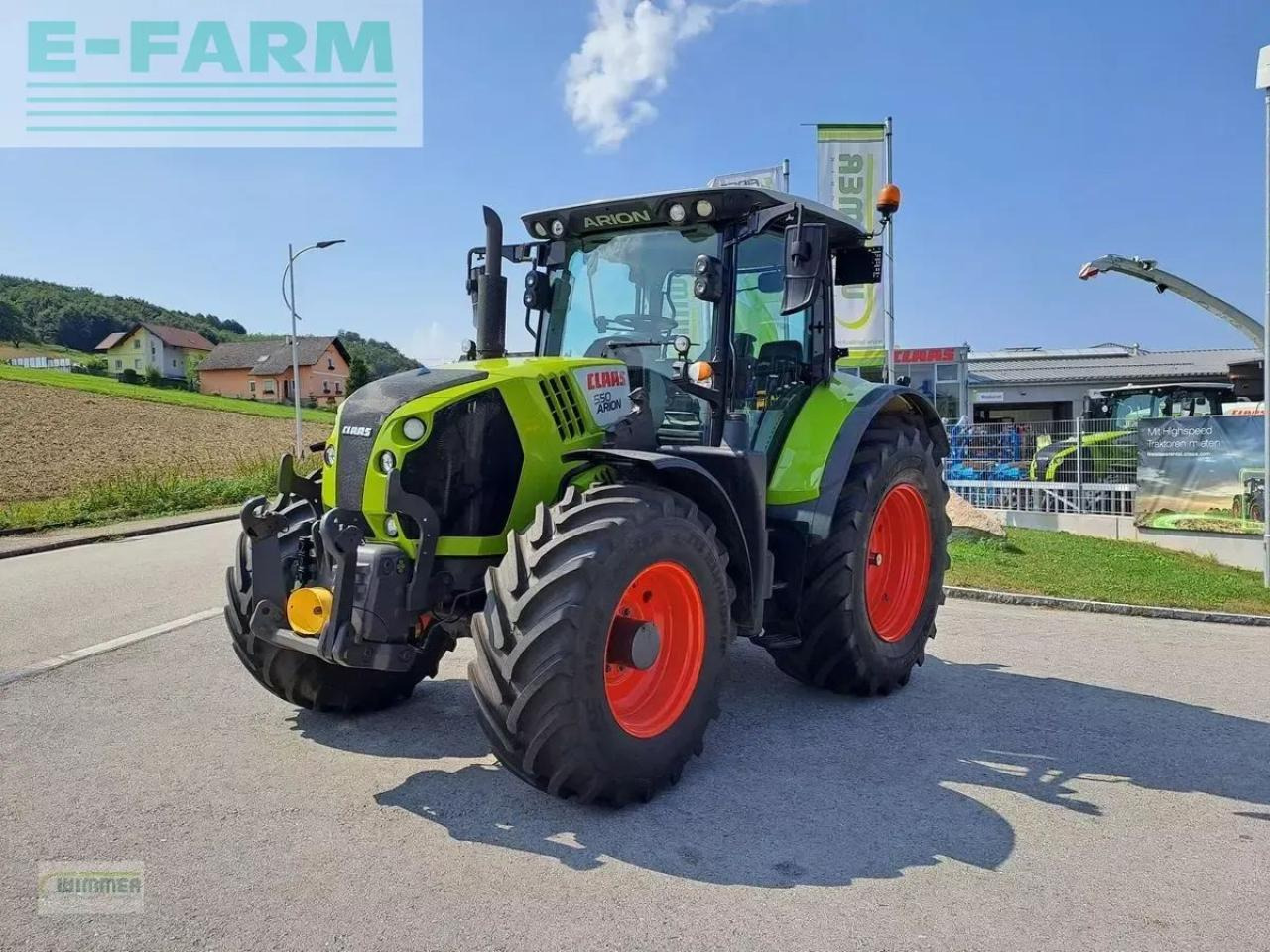 CLAAS arion 550 cmatic CMATIC - Tractor: afbeelding 1 CLAAS arion 550 cmatic CMATIC - Tractor: afbeelding 1