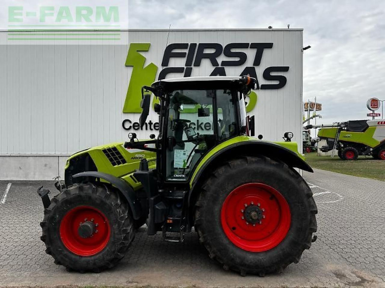 CLAAS arion 550 cmatic CMATIC - Tractor: afbeelding 2 CLAAS arion 550 cmatic CMATIC - Tractor: afbeelding 2
