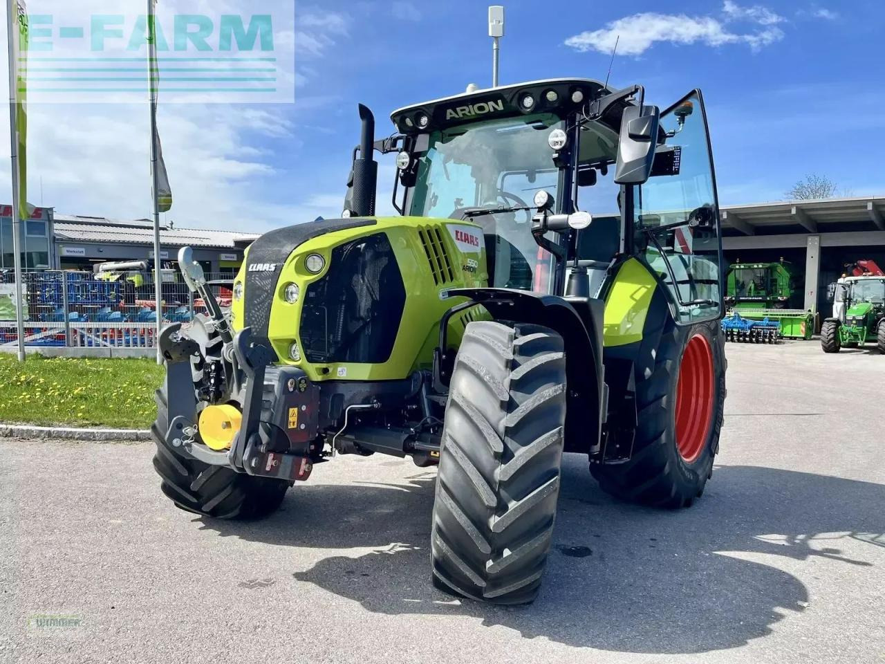 CLAAS arion 550 cmatic cbis CMATIC CEBIS - Tractor: afbeelding 3 CLAAS arion 550 cmatic cbis CMATIC CEBIS - Tractor: afbeelding 3