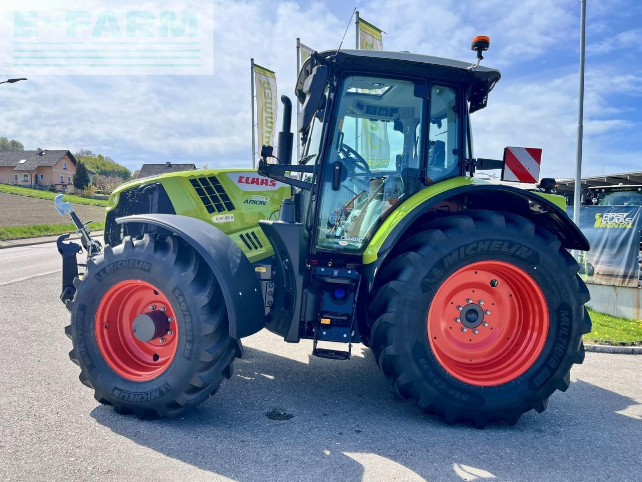 CLAAS arion 550 cmatic cbis CMATIC CEBIS - Tractor: afbeelding 4 CLAAS arion 550 cmatic cbis CMATIC CEBIS - Tractor: afbeelding 4