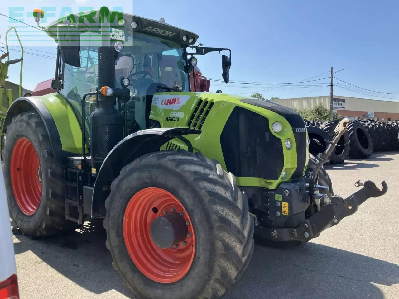 CLAAS arion 660 cis + - Tractor: afbeelding 2 CLAAS arion 660 cis + - Tractor: afbeelding 2