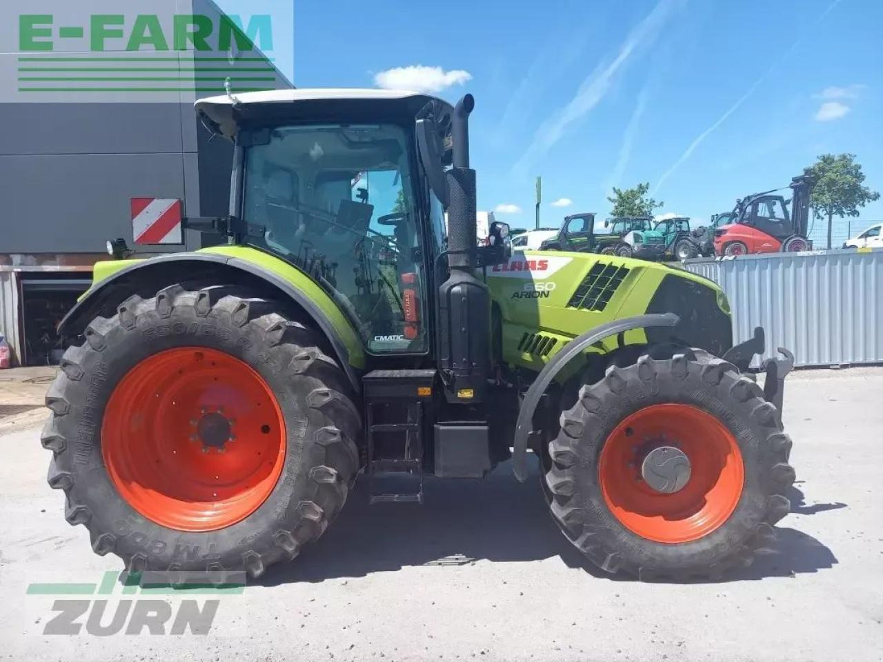 CLAAS arion 660 cmatic - Tractor: afbeelding 1 CLAAS arion 660 cmatic - Tractor: afbeelding 1