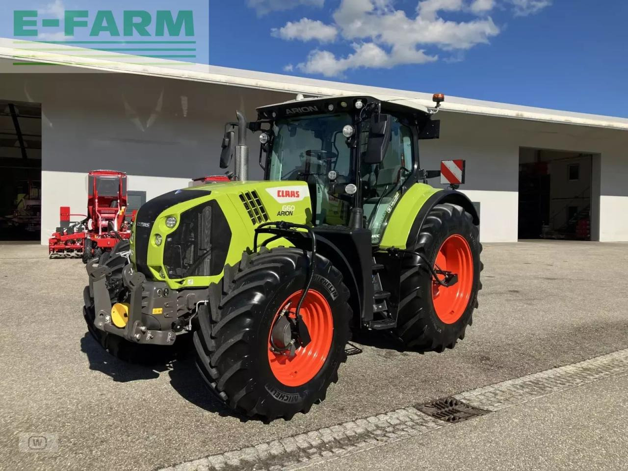 CLAAS arion 660 cmatic cebis CMATIC CEBIS - Tractor: afbeelding 1 CLAAS arion 660 cmatic cebis CMATIC CEBIS - Tractor: afbeelding 1