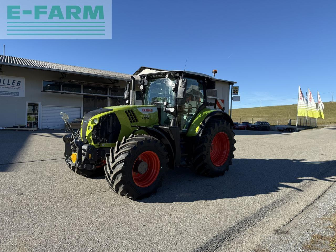 CLAAS arion 660 cmatic cebis CMATIC CEBIS - Tractor: afbeelding 5 CLAAS arion 660 cmatic cebis CMATIC CEBIS - Tractor: afbeelding 5