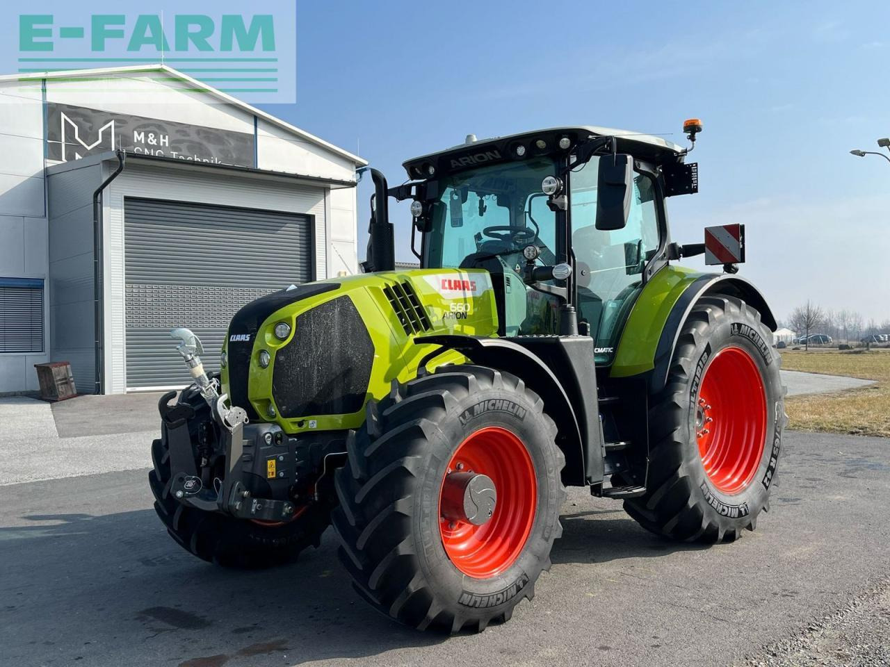 CLAAS arion 660 cmatic cebis CMATIC CEBIS - Tractor: afbeelding 1 CLAAS arion 660 cmatic cebis CMATIC CEBIS - Tractor: afbeelding 1