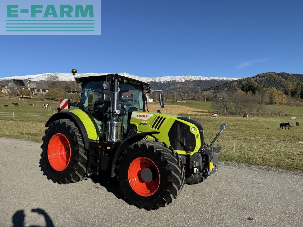 CLAAS arion 660 cmatic cebis CMATIC CEBIS - Tractor: afbeelding 1 CLAAS arion 660 cmatic cebis CMATIC CEBIS - Tractor: afbeelding 1