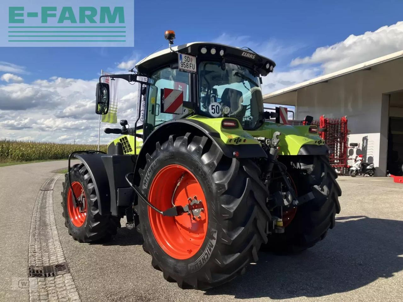 CLAAS arion 660 cmatic cebis CMATIC CEBIS - Tractor: afbeelding 3 CLAAS arion 660 cmatic cebis CMATIC CEBIS - Tractor: afbeelding 3