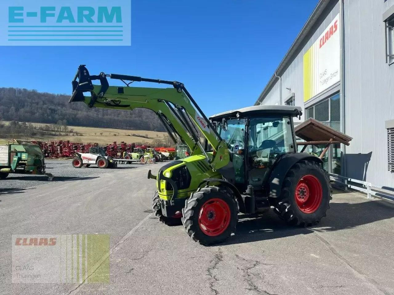 CLAAS atos 220 c + fl 60 e - Tractor: afbeelding 1 CLAAS atos 220 c + fl 60 e - Tractor: afbeelding 1