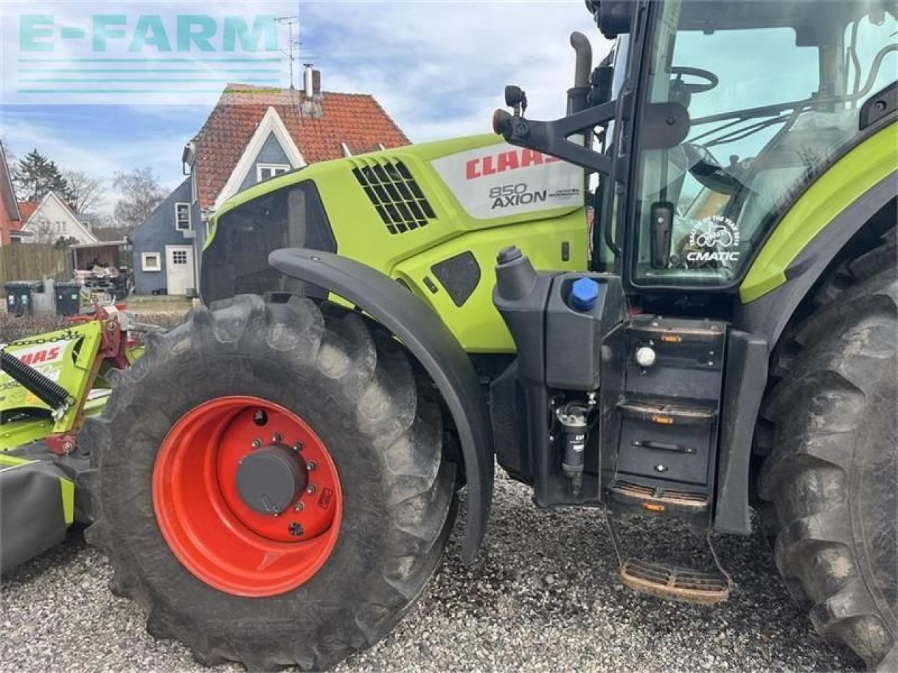 CLAAS axion 850 cmatic nye dæk CMATIC - Tractor: afbeelding 2 CLAAS axion 850 cmatic nye dæk CMATIC - Tractor: afbeelding 2