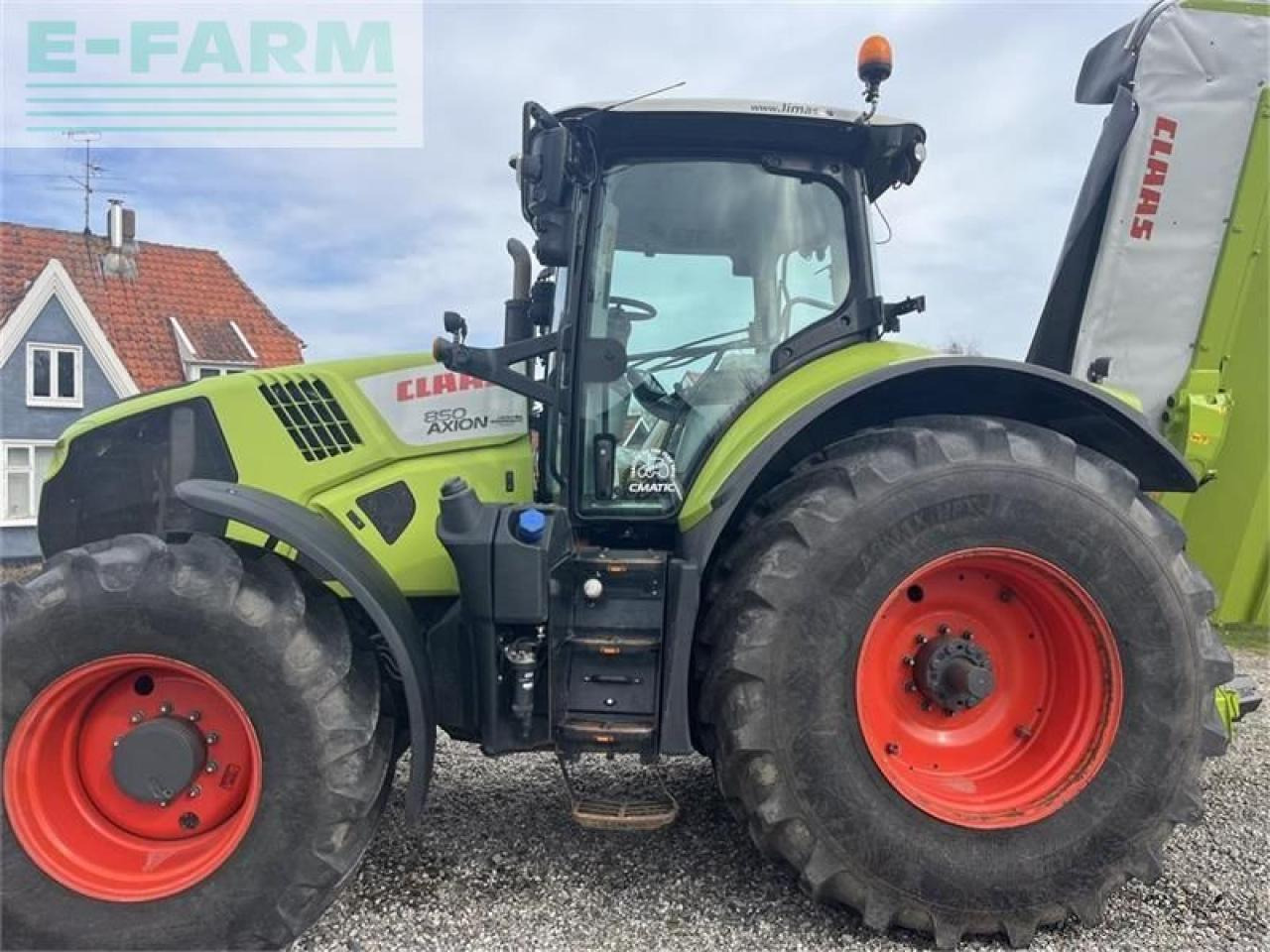 CLAAS axion 850 cmatic nye dæk CMATIC - Tractor: afbeelding 3 CLAAS axion 850 cmatic nye dæk CMATIC - Tractor: afbeelding 3