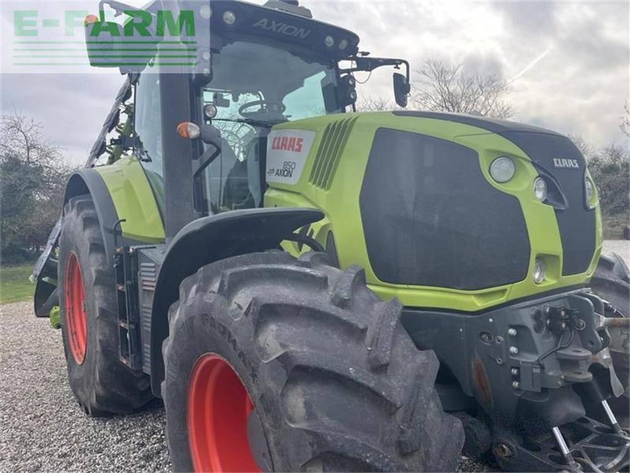 CLAAS axion 850 cmatic nye dæk CMATIC - Tractor: afbeelding 1 CLAAS axion 850 cmatic nye dæk CMATIC - Tractor: afbeelding 1