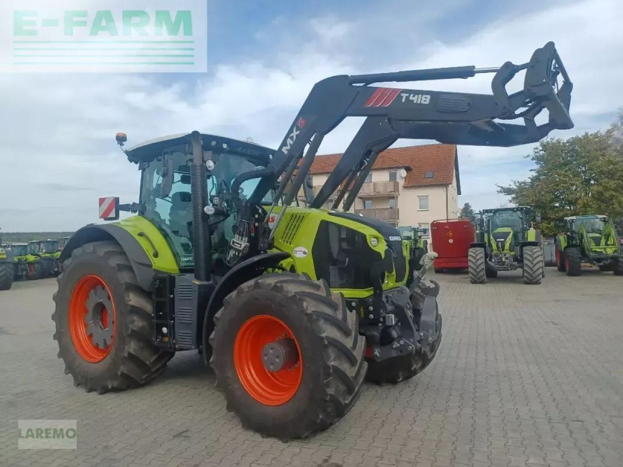 CLAAS axion 870 cmatic cebis + mx frontlader t 418 CMATIC CEBIS - Tractor: afbeelding 2 CLAAS axion 870 cmatic cebis + mx frontlader t 418 CMATIC CEBIS - Tractor: afbeelding 2