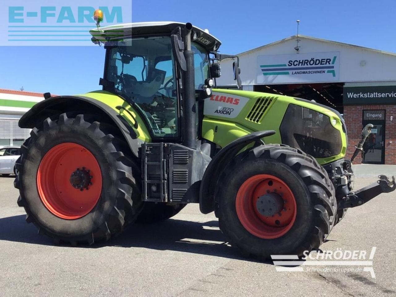 CLAAS axion 870 cmatic rtk CMATIC - Tractor: afbeelding 2 CLAAS axion 870 cmatic rtk CMATIC - Tractor: afbeelding 2