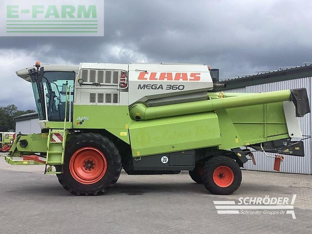 CLAAS dominator 360 mega + c 600 schneidwerk - Maaidorser: afbeelding 2 CLAAS dominator 360 mega + c 600 schneidwerk - Maaidorser: afbeelding 2