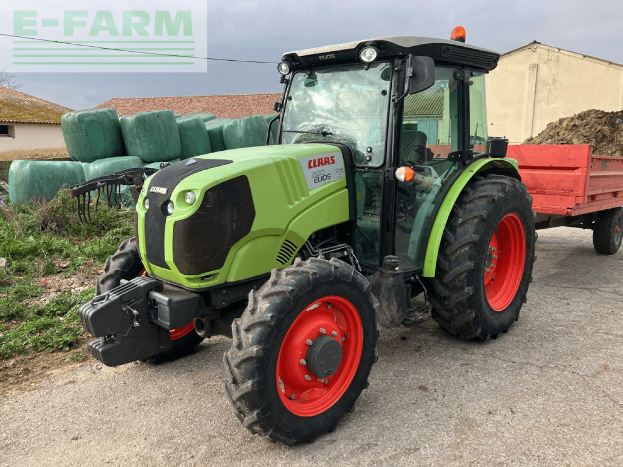 CLAAS elios 220 cabine - Tractor: afbeelding 1 CLAAS elios 220 cabine - Tractor: afbeelding 1