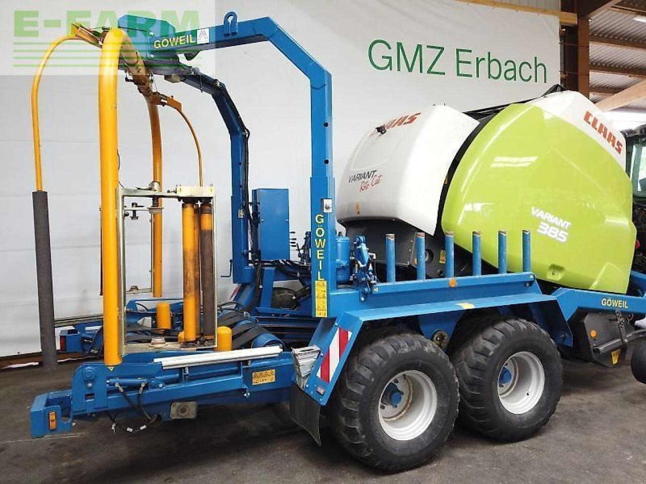 CLAAS gebr. rbp variant 385 - Vierkante balenpers: afbeelding 2 CLAAS gebr. rbp variant 385 - Vierkante balenpers: afbeelding 2