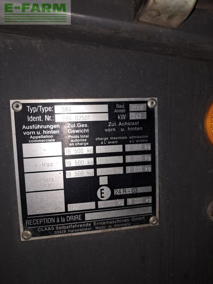 CLAAS lexion 550 - Maaidorser: afbeelding 3 CLAAS lexion 550 - Maaidorser: afbeelding 3