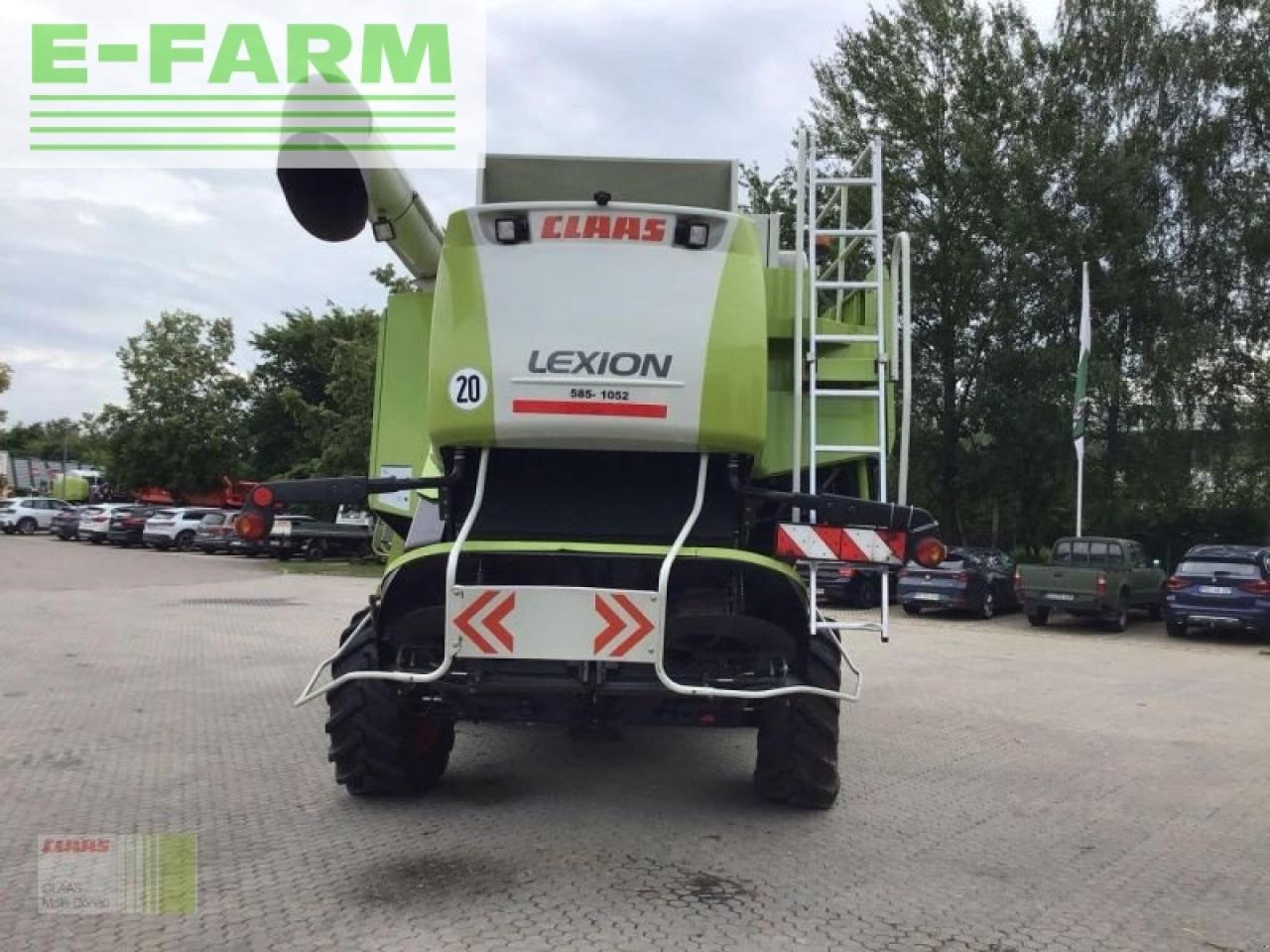 CLAAS lexion 570tt mit v750+tw - Maaidorser: afbeelding 4 CLAAS lexion 570tt mit v750+tw - Maaidorser: afbeelding 4
