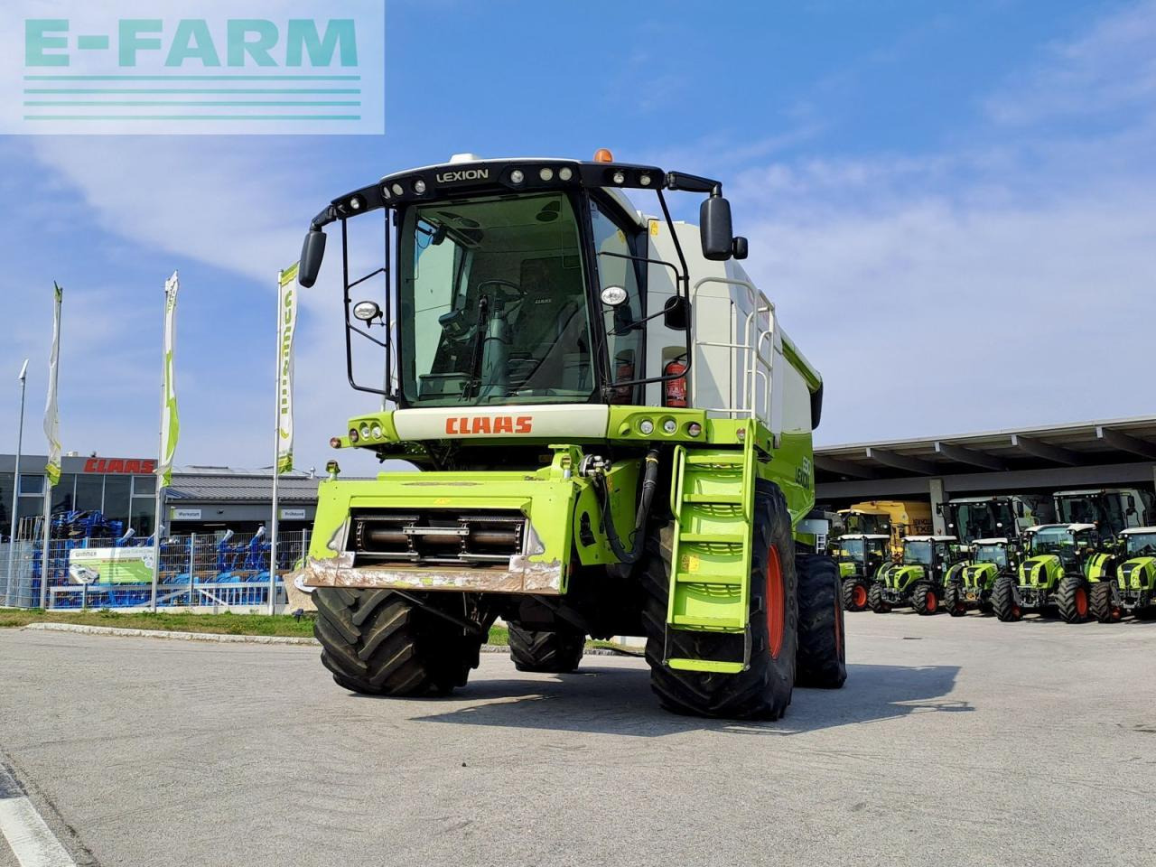 Maaidorser CLAAS lexion 630 - allrad: afbeelding 6