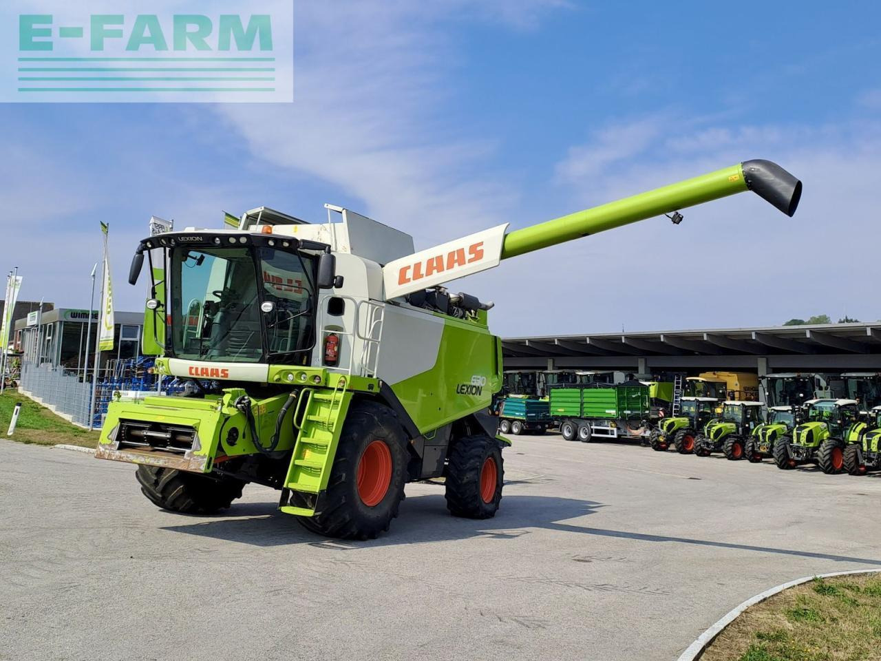 Maaidorser CLAAS lexion 630 - allrad: afbeelding 16
