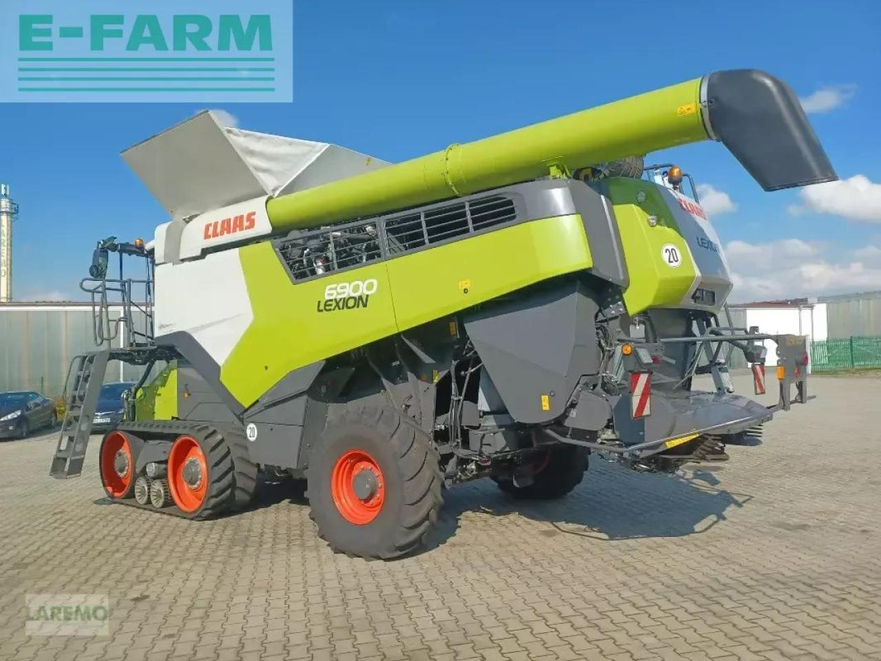 CLAAS lexion 6900 tt terra trac + v 930 - Maaidorser: afbeelding 2 CLAAS lexion 6900 tt terra trac + v 930 - Maaidorser: afbeelding 2
