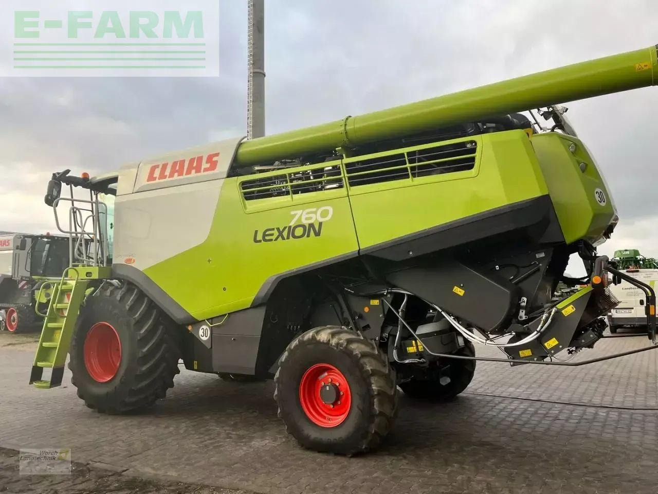 Maaidorser CLAAS lexion 760 tier4i: afbeelding 8