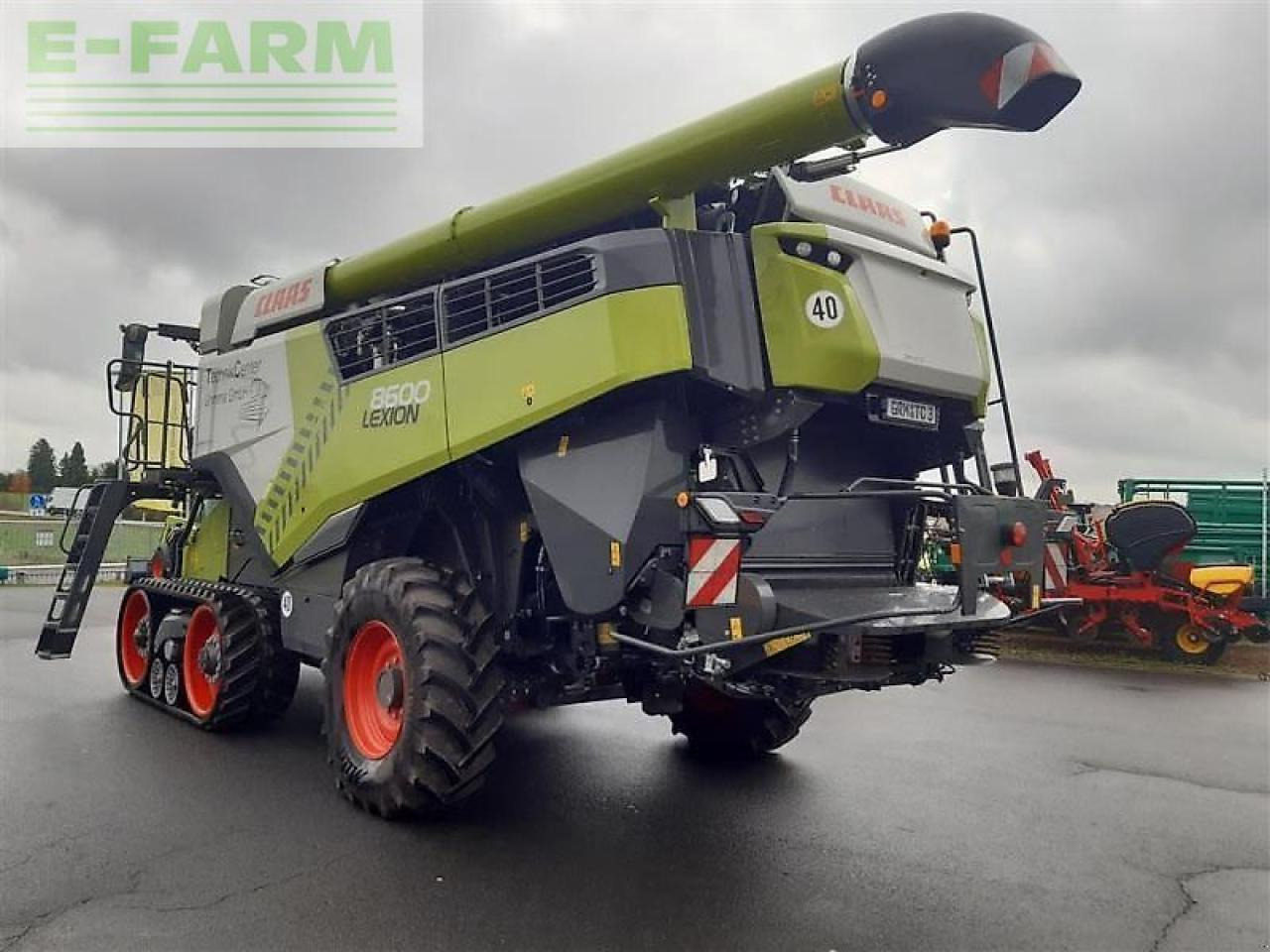 CLAAS mähdr. lexion 8600tt + v1080 - Maaidorser: afbeelding 4 CLAAS mähdr. lexion 8600tt + v1080 - Maaidorser: afbeelding 4