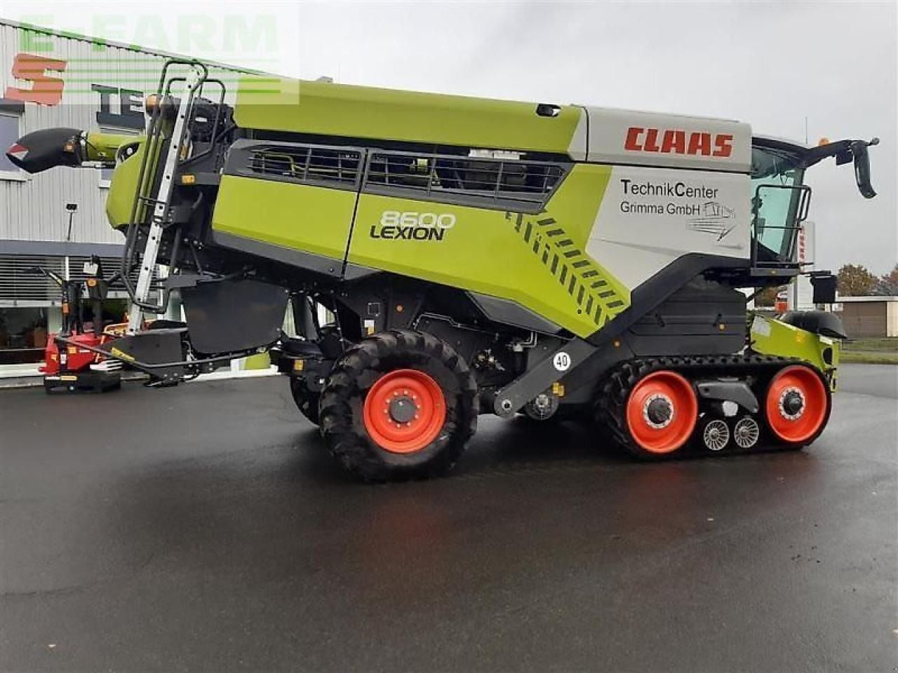 CLAAS mähdr. lexion 8600tt + v1080 - Maaidorser: afbeelding 1 CLAAS mähdr. lexion 8600tt + v1080 - Maaidorser: afbeelding 1