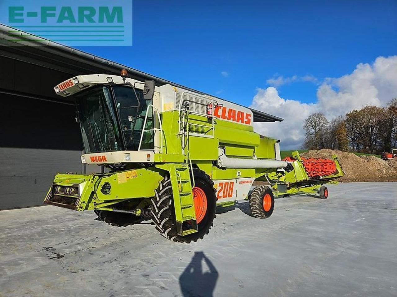 CLAAS mega 208 "gepflegte maschine" inzahlungnahme möglich - Maaidorser: afbeelding 1 CLAAS mega 208 "gepflegte maschine" inzahlungnahme möglich - Maaidorser: afbeelding 1