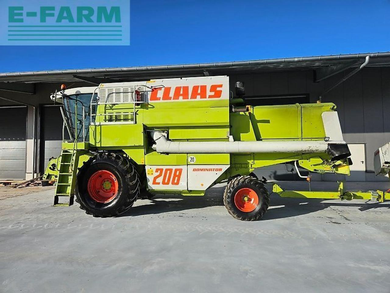 CLAAS mega 208 "gepflegte maschine" inzahlungnahme möglich - Maaidorser: afbeelding 3 CLAAS mega 208 "gepflegte maschine" inzahlungnahme möglich - Maaidorser: afbeelding 3