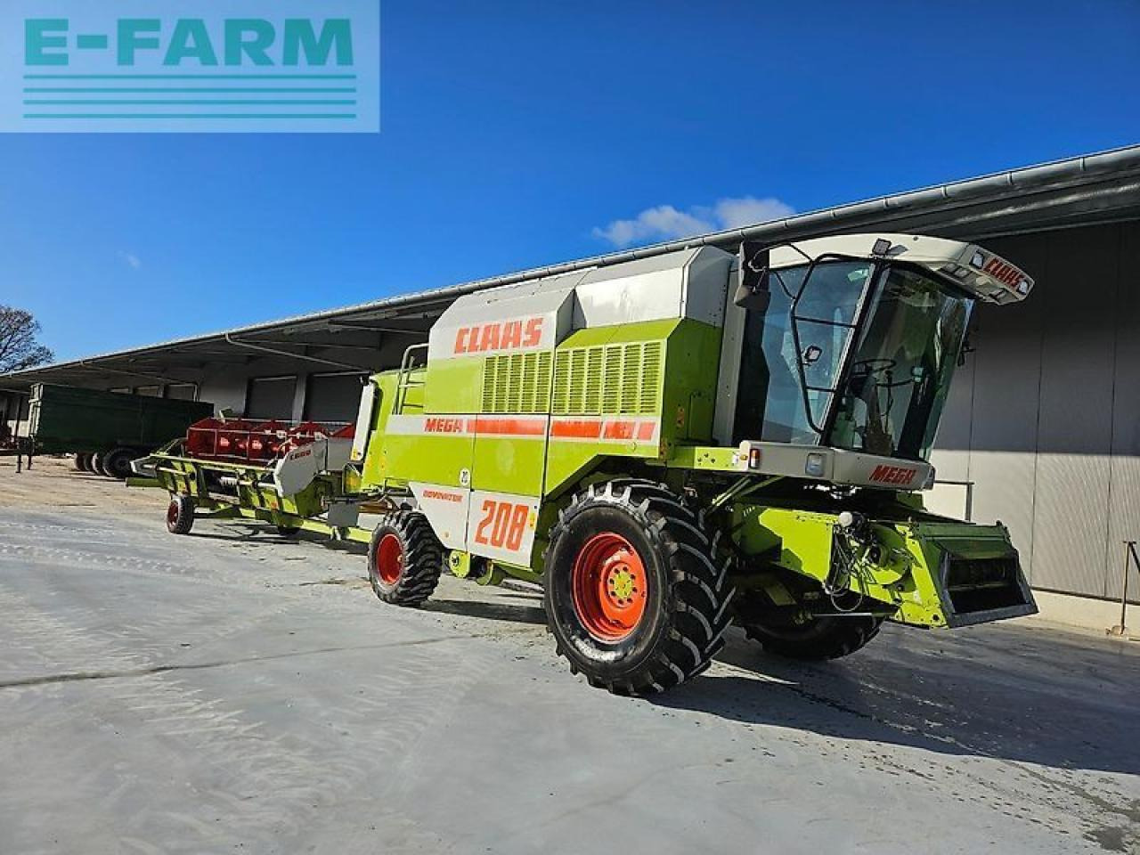 CLAAS mega 208 "gepflegte maschine" inzahlungnahme möglich - Maaidorser: afbeelding 5 CLAAS mega 208 "gepflegte maschine" inzahlungnahme möglich - Maaidorser: afbeelding 5