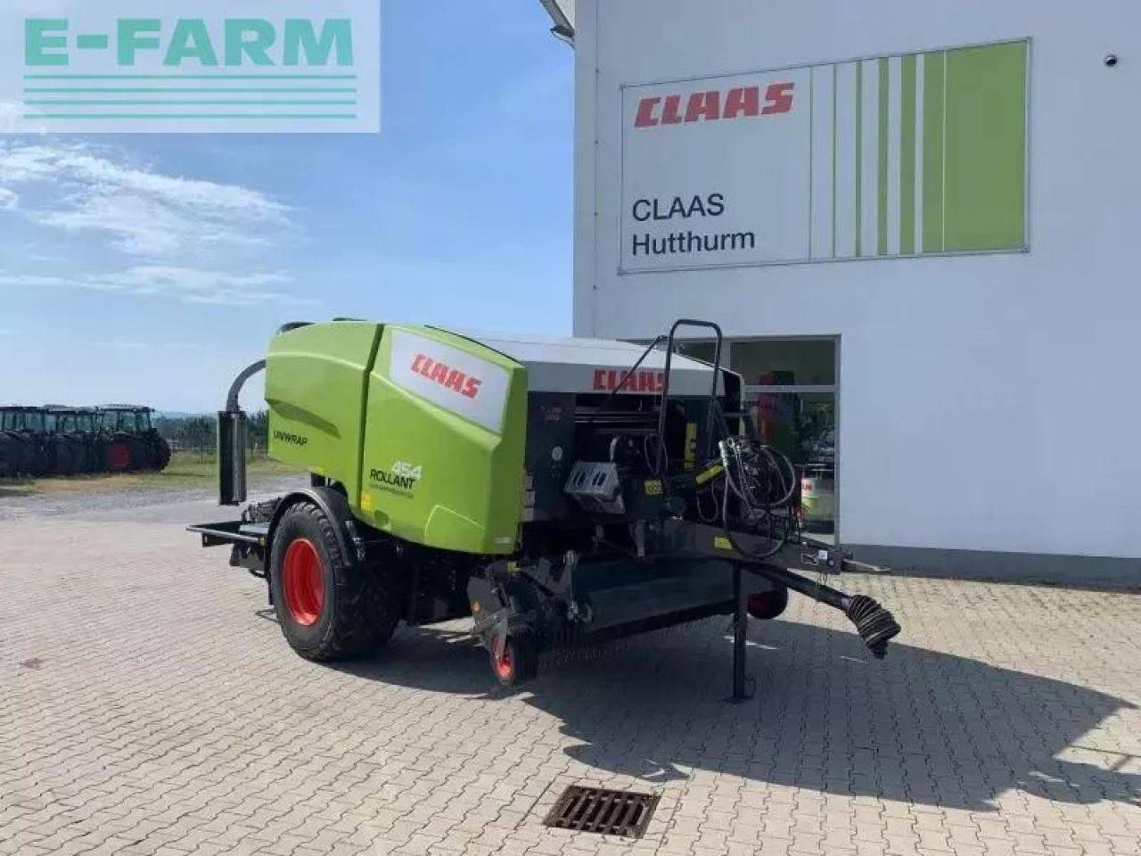 CLAAS rollant 454 rc uniwrap - Vierkante balenpers: afbeelding 1 CLAAS rollant 454 rc uniwrap - Vierkante balenpers: afbeelding 1