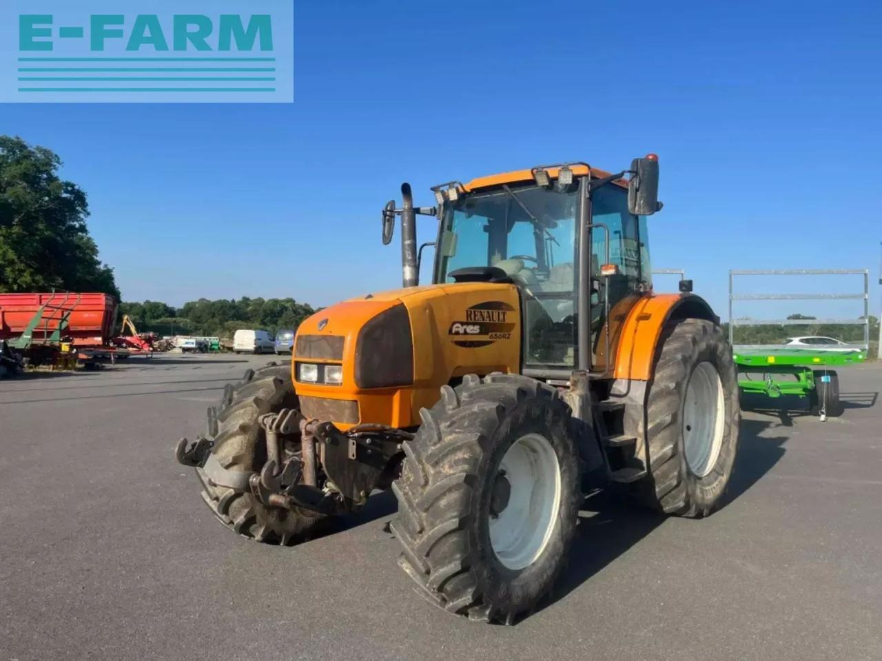 CLAAS tracteur agricole ares 656 rz claas RZ - Tractor: afbeelding 1 CLAAS tracteur agricole ares 656 rz claas RZ - Tractor: afbeelding 1