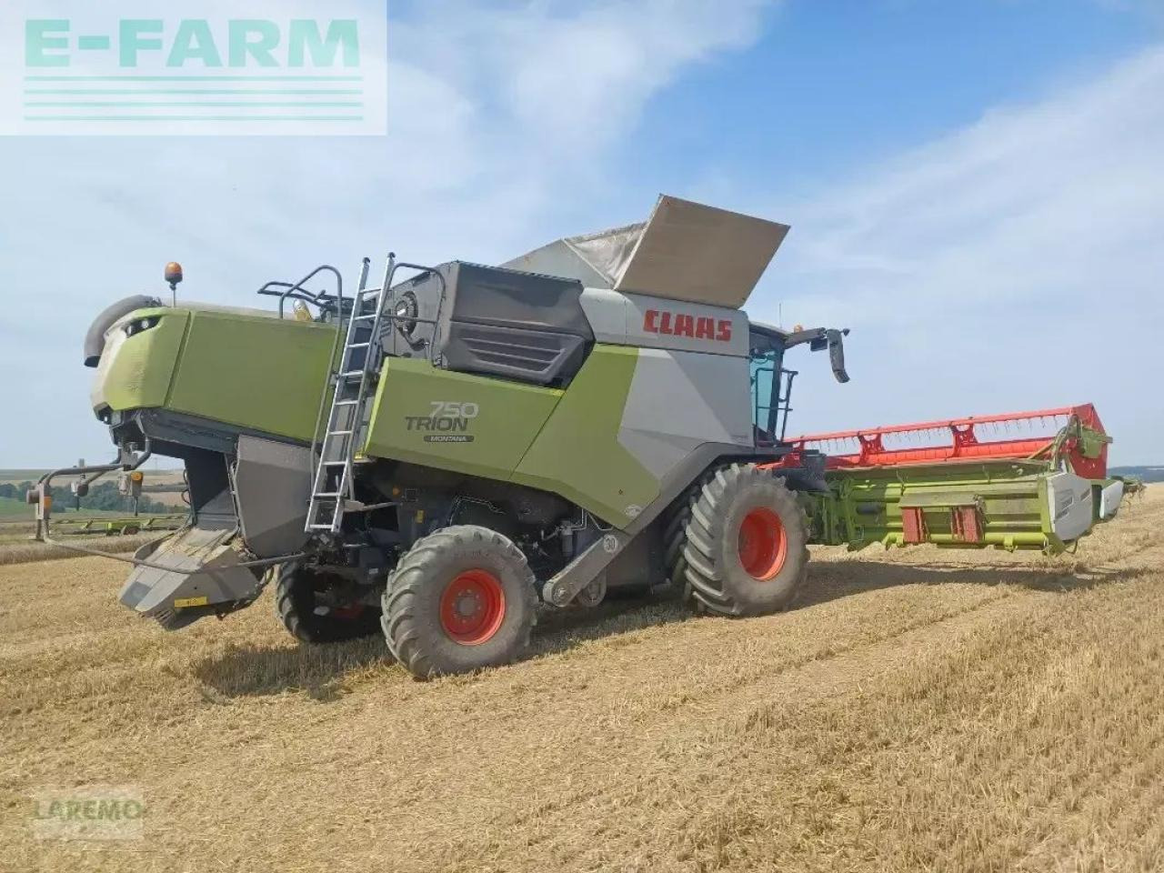 CLAAS trion 750 montana + v 770 - Maaidorser: afbeelding 3 CLAAS trion 750 montana + v 770 - Maaidorser: afbeelding 3