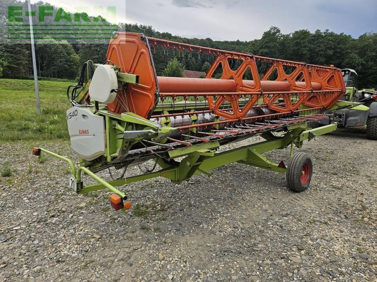 CLAAS v540 vario + transportwagen - Graanmaaibord: afbeelding 5 CLAAS v540 vario + transportwagen - Graanmaaibord: afbeelding 5