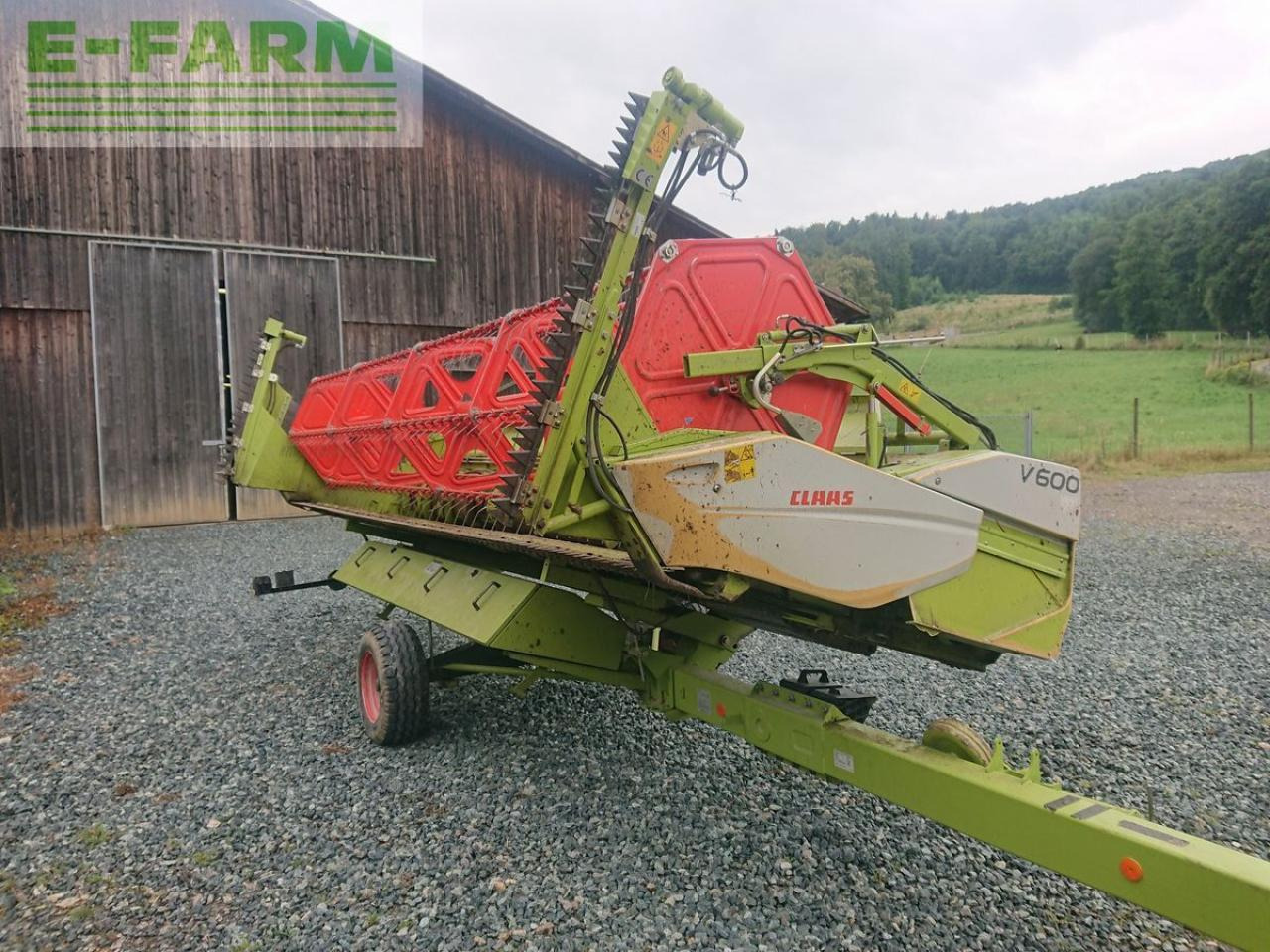 CLAAS v600 vario + raps - Graanmaaibord: afbeelding 2 CLAAS v600 vario + raps - Graanmaaibord: afbeelding 2