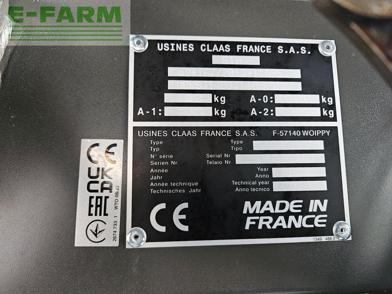 CLAAS variant 565rc - Vierkante balenpers: afbeelding 5 CLAAS variant 565rc - Vierkante balenpers: afbeelding 5