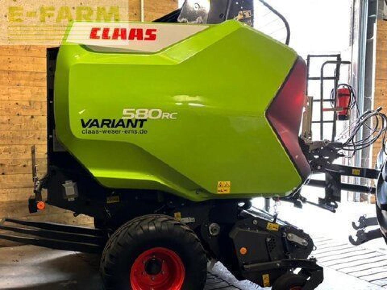 CLAAS variant 580 rc pro, nur 146 ballen ! - Vierkante balenpers: afbeelding 1 CLAAS variant 580 rc pro, nur 146 ballen ! - Vierkante balenpers: afbeelding 1