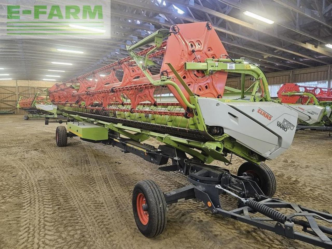 CLAAS vario 1080 + rapstrenner + transportwagen - Graanmaaibord: afbeelding 2 CLAAS vario 1080 + rapstrenner + transportwagen - Graanmaaibord: afbeelding 2