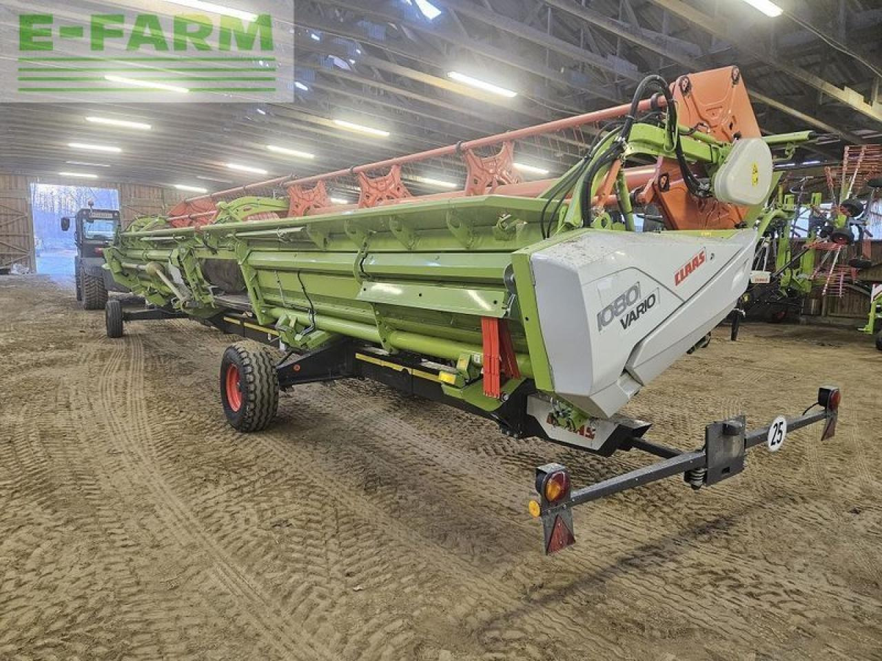 CLAAS vario 1080 + rapstrenner + transportwagen - Graanmaaibord: afbeelding 4 CLAAS vario 1080 + rapstrenner + transportwagen - Graanmaaibord: afbeelding 4