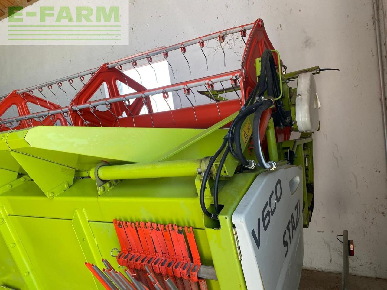 CLAAS vario 660 inkl. wagen - Graanmaaibord: afbeelding 3 CLAAS vario 660 inkl. wagen - Graanmaaibord: afbeelding 3