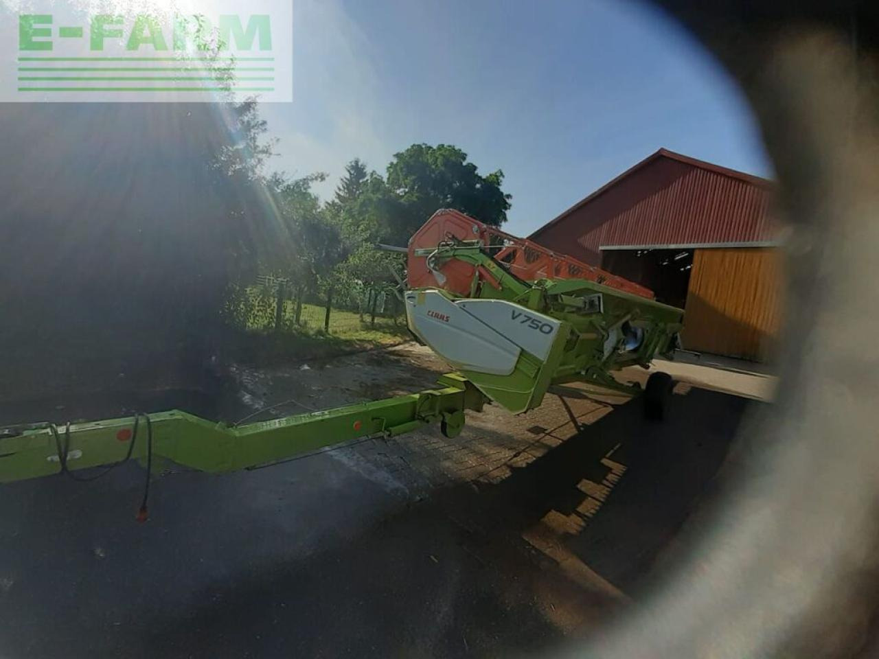 CLAAS vario-schneidwerk v 750 + transportwagen - Hakselaar toebehoor: afbeelding 4 CLAAS vario-schneidwerk v 750 + transportwagen - Hakselaar toebehoor: afbeelding 4