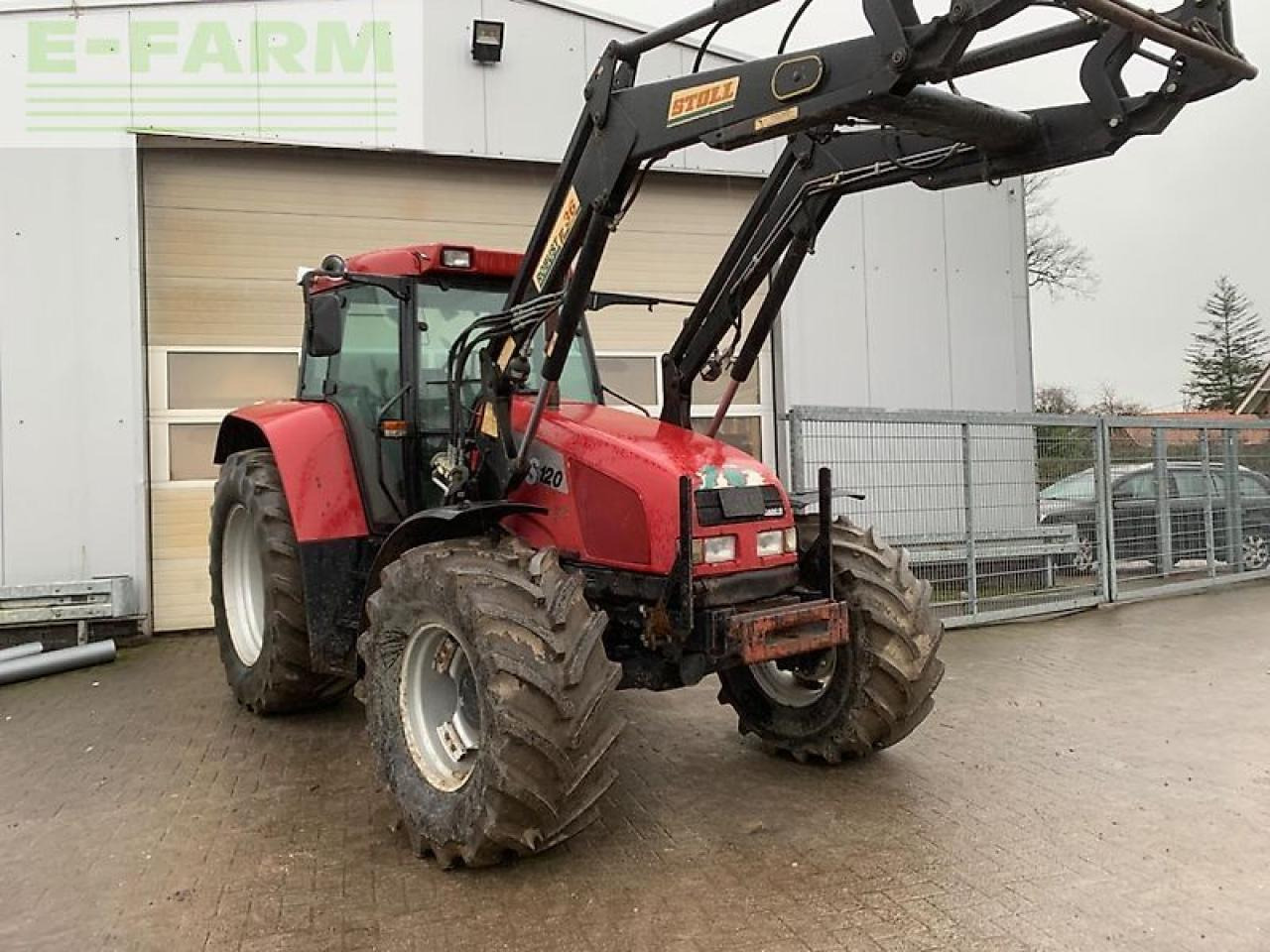 Case-IH cs 120 mit stoll frontlader - Tractor: afbeelding 2 Case-IH cs 120 mit stoll frontlader - Tractor: afbeelding 2