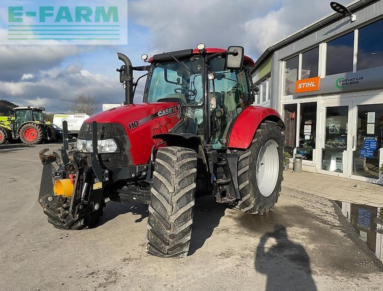 Case-IH maxxum 110 niedrigdach mit fronthydraulik und zapfwelle - Tractor: afbeelding 1 Case-IH maxxum 110 niedrigdach mit fronthydraulik und zapfwelle - Tractor: afbeelding 1