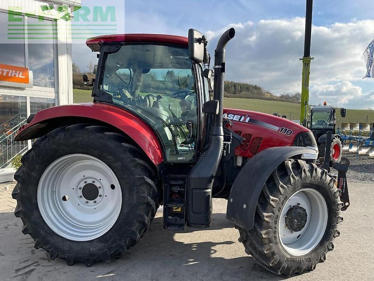 Case-IH maxxum 110 niedrigdach mit fronthydraulik und zapfwelle - Tractor: afbeelding 3 Case-IH maxxum 110 niedrigdach mit fronthydraulik und zapfwelle - Tractor: afbeelding 3