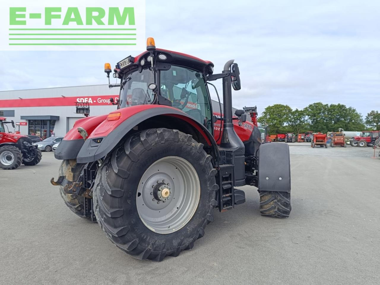 Case-IH optum 270 cvx CVX - Tractor: afbeelding 4 Case-IH optum 270 cvx CVX - Tractor: afbeelding 4